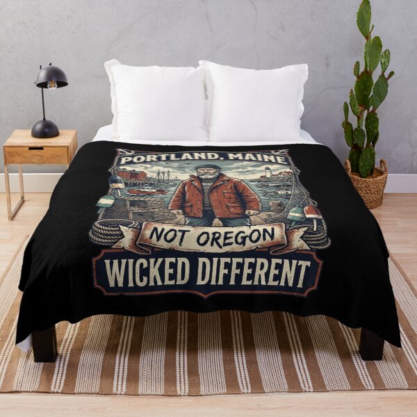 Item preview, Portland Maine Wicked Different Not Oregon Mainer designed and sold by snowry.