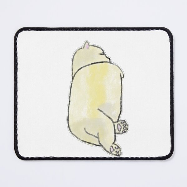 Item preview, Sleeping Shiba Inu Puppy Top View Pastel Illustration designed and sold by raun.draw.