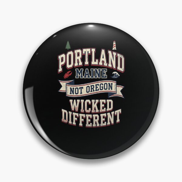 Item preview, Portland Maine Not Oregon Wicked Different designed and sold by snowry.