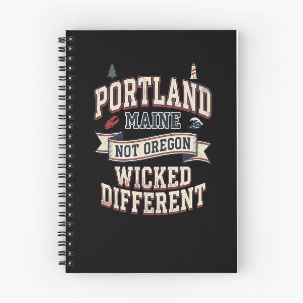 Item preview, Portland Maine Not Oregon Wicked Different designed and sold by snowry.