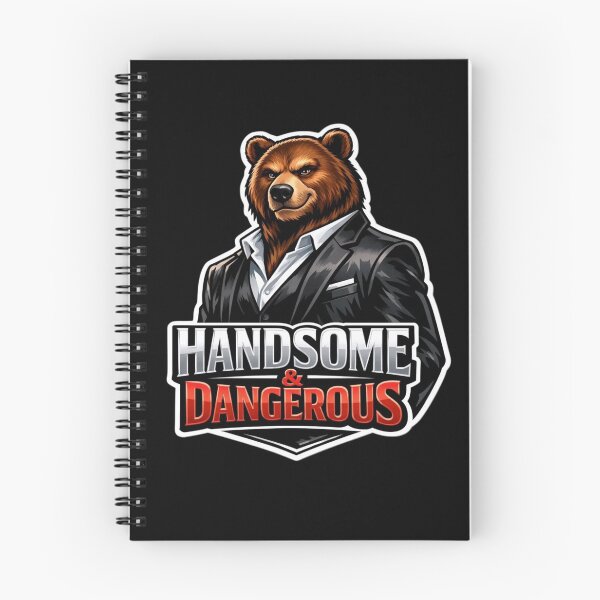 Item preview, Handsome And Dangerous | Anthro Bear Fashion Gift Classy designed and sold by Furrenzy.