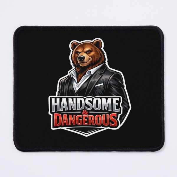Item preview, Handsome And Dangerous | Anthro Bear Fashion Gift Classy designed and sold by Furrenzy.