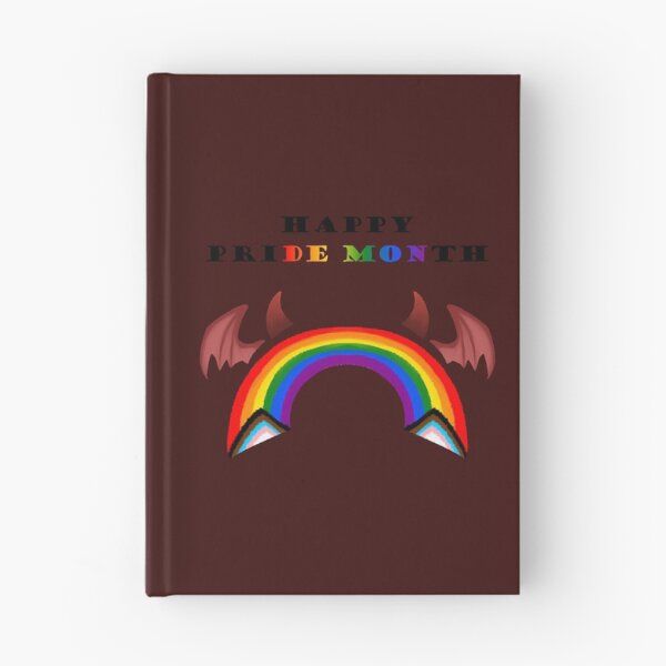 Item preview, Happy priDE MONth – Cute Demon Pride Rainbow designed and sold by Thistlegrove.