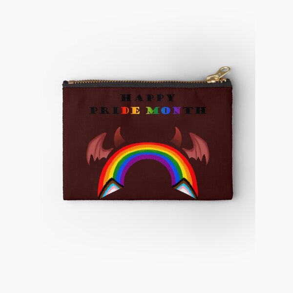Item preview, Happy priDE MONth – Cute Demon Pride Rainbow designed and sold by Thistlegrove.