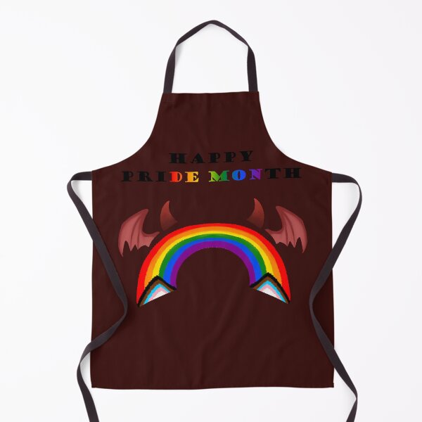 Item preview, Happy priDE MONth – Cute Demon Pride Rainbow designed and sold by Thistlegrove.