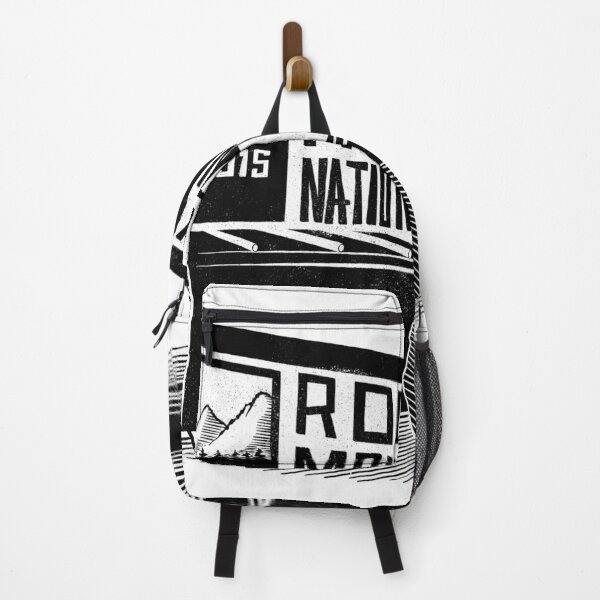 Item preview, Vintage camp stove labeled Rocky Mountain National Park designed and sold by John Morris Illustration.