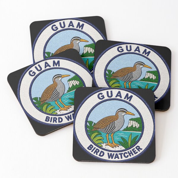 Item preview, Guam Bird Watcher – Guam Rail Ko’ko’ Patch Birder designed and sold by The-Drip-Studio.