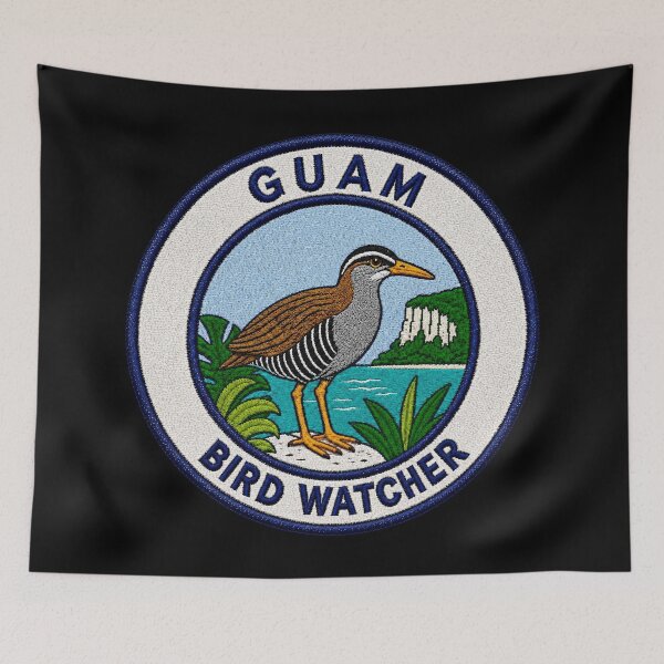 Item preview, Guam Bird Watcher – Guam Rail Ko’ko’ Patch Birder designed and sold by The-Drip-Studio.