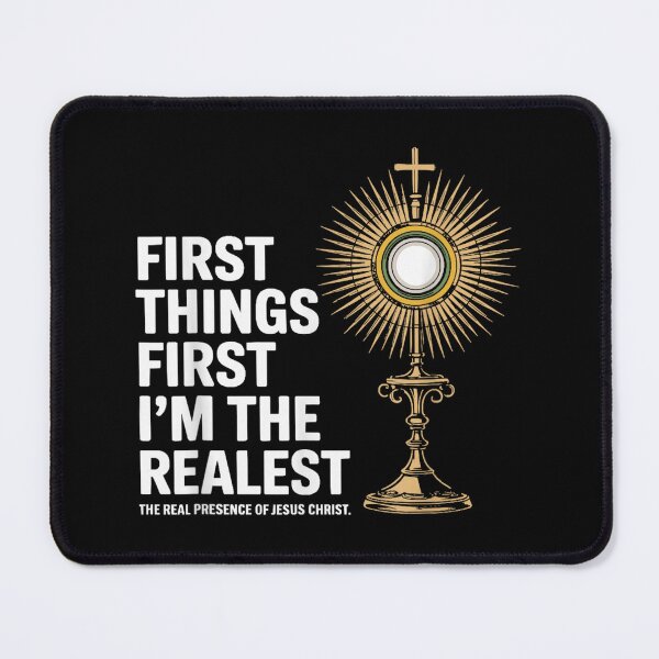 Item preview, Eucharist Catholic Quote designed and sold by goombi-creative.