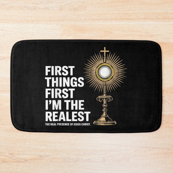 Item preview, Eucharist Catholic Quote designed and sold by goombi-creative.