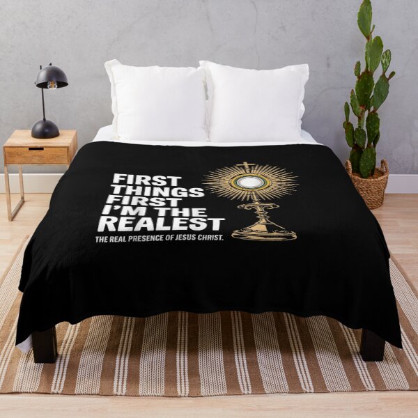 Item preview, Eucharist Catholic Quote designed and sold by goombi-creative.