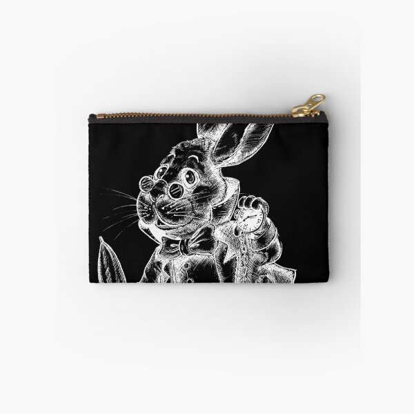 Item preview, Gothic White Rabbit Inverted Chalk Sketch designed and sold by Gio Daisy Art.