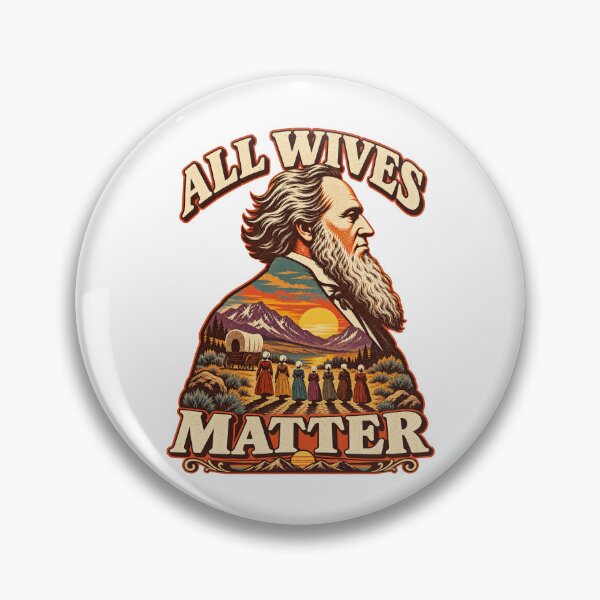 Item preview, All Wives Matter - Joseph Smith Polygamy Utah Sunset Satire designed and sold by sportfantees.
