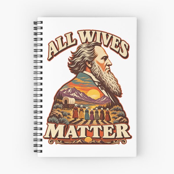 Item preview, All Wives Matter - Joseph Smith Polygamy Utah Sunset Satire designed and sold by sportfantees.
