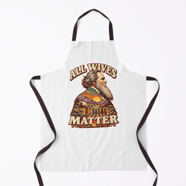 Item preview, All Wives Matter - Joseph Smith Polygamy Utah Sunset Satire designed and sold by sportfantees.