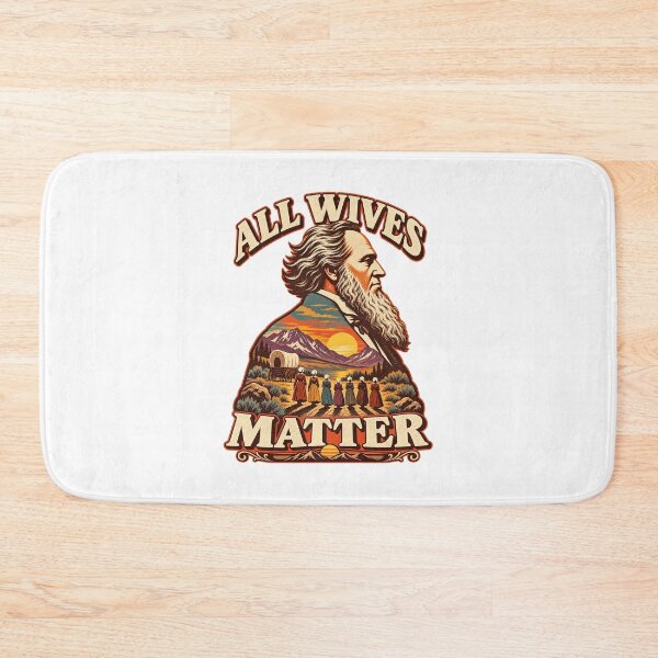 Item preview, All Wives Matter - Joseph Smith Polygamy Utah Sunset Satire designed and sold by sportfantees.