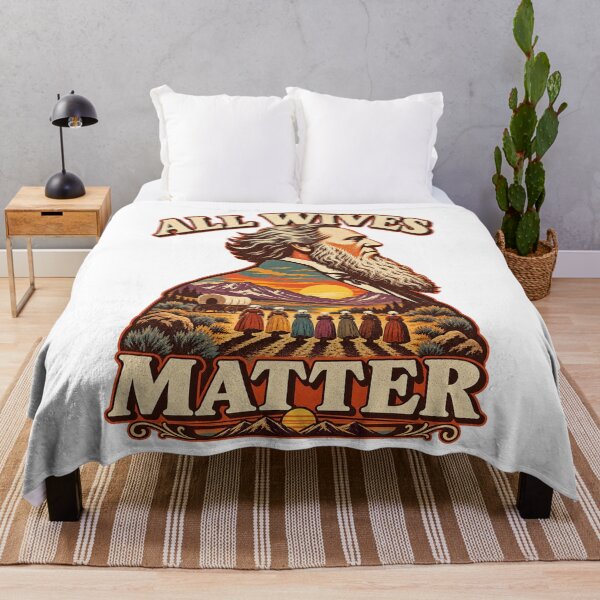 Item preview, All Wives Matter - Joseph Smith Polygamy Utah Sunset Satire designed and sold by sportfantees.