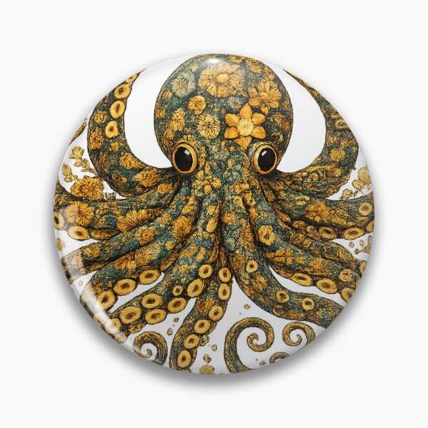 Artikelvorschau, Blumenoktopus entworfen und verkauft von PhiloDoh.