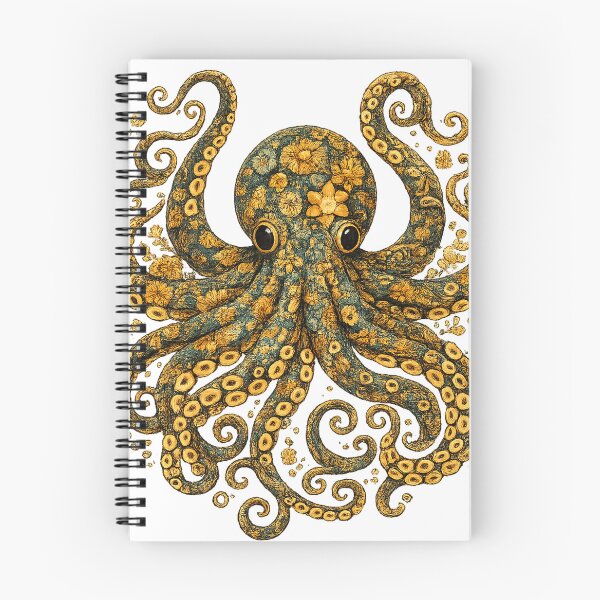 Artikelvorschau, Blumenoktopus entworfen und verkauft von PhiloDoh.