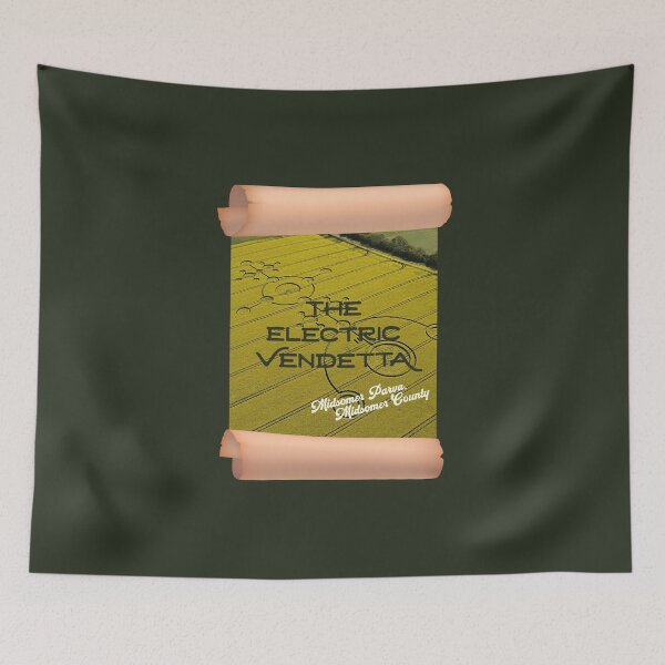 Item preview, The Electric Vendetta III (on Dk. Green) designed and sold by PawsitiveMum3.