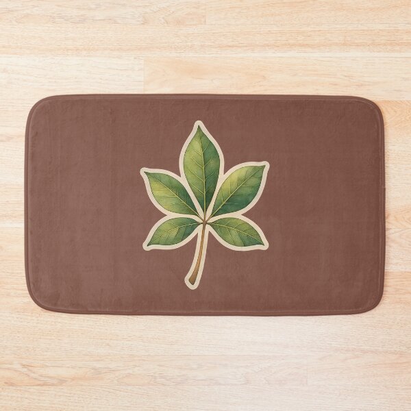 Item preview, Watercolor Botanical Leaves Nature Inspired Collection: Baobab designed and sold by PinUpPizzazz.