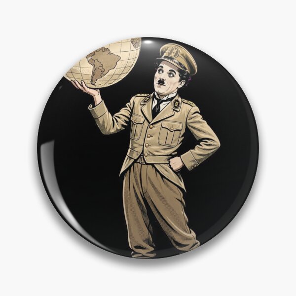 Item preview, Satirical Dictator Holding Globe In Hand Illustration designed and sold by Surviving Monday Club.