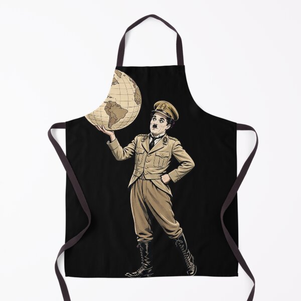Item preview, Satirical Dictator Holding Globe In Hand Illustration designed and sold by Surviving Monday Club.