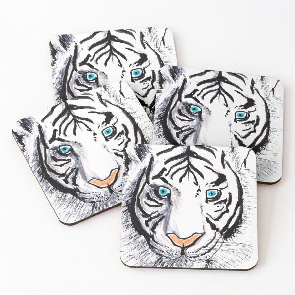 Item preview, White Tiger designed and sold by Reencantado.