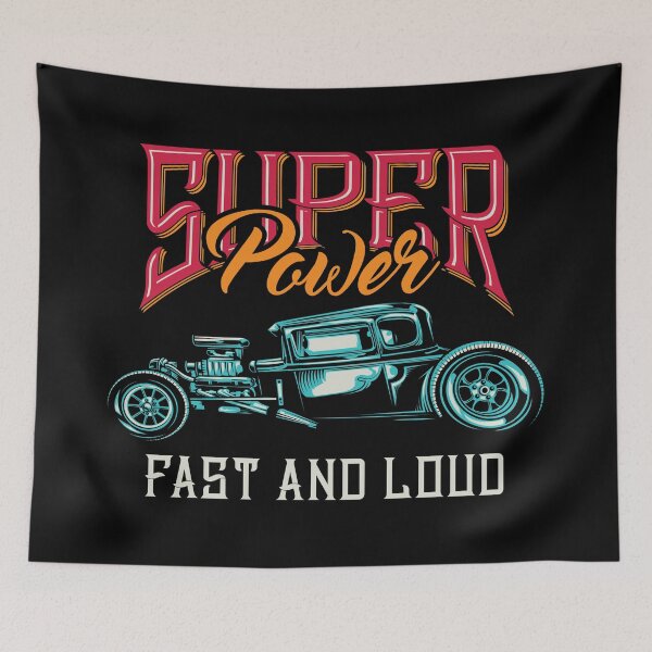 Item preview, Super Power Car designed and sold by heedooppod.