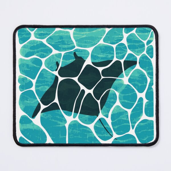 Item preview, manta ray swimming in water with sunlight designed and sold by PhiloDoh.
