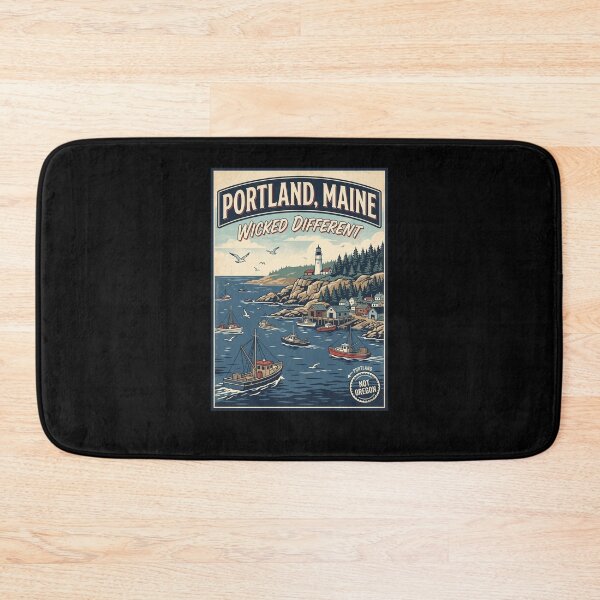 Item preview, Portland Maine Wicked Different Not Oregon designed and sold by snowry.