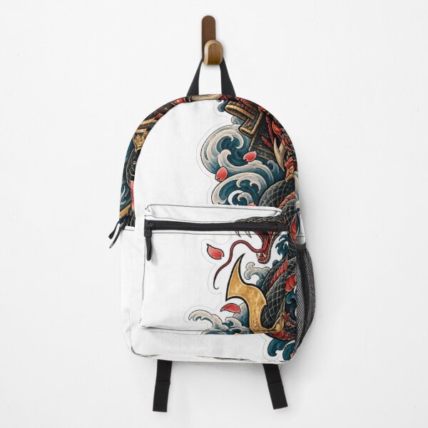 Item preview, Japanese Irezumi Snake & Oni Samurai Tattoo designed and sold by TeikunShop.