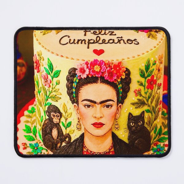 Item preview, Frida Birthday Cake designed and sold by reggiemercedes.