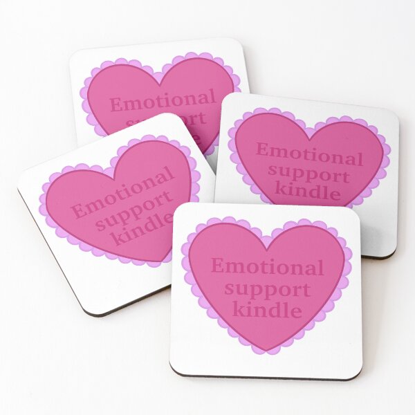 Item preview, emotional support kindle designed and sold by Artbychiii.