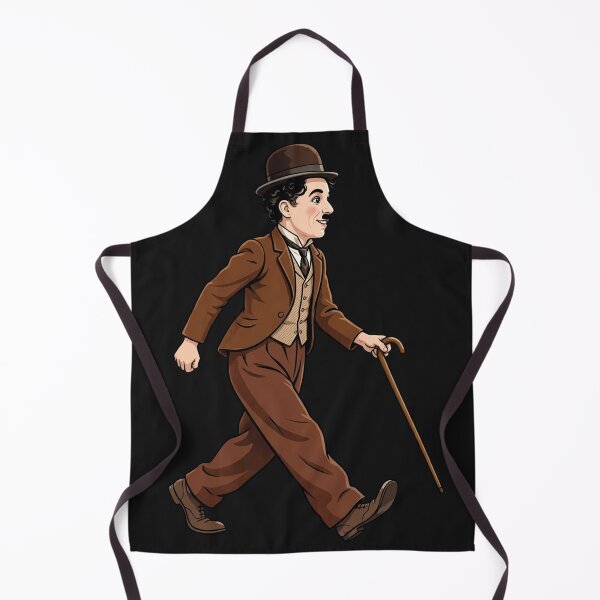 Item preview, Classic Bowler Hat Tramp With Cane Walking designed and sold by Surviving Monday Club.