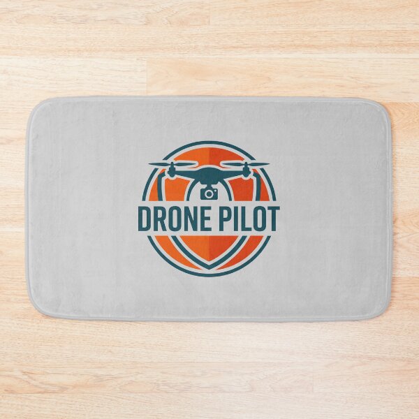 Item preview, Drone Pilot Aerial Photography Quadcopter Vintage Badge designed and sold by KiwiRider.