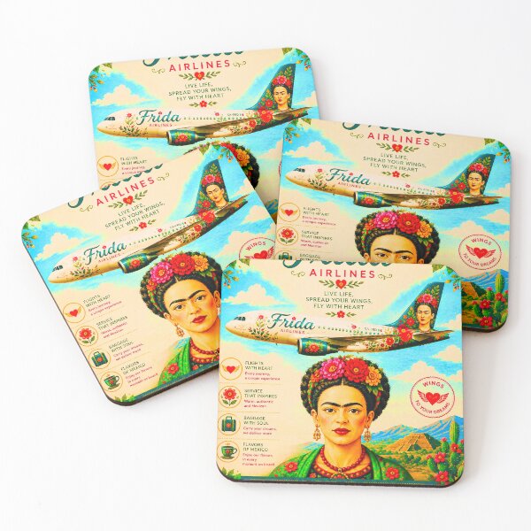 Item preview, Frida Airlines designed and sold by reggiemercedes.
