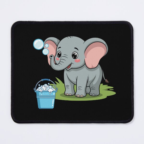 Item preview, Cute Elephant Bubble Bath Funny Animal designed and sold by CREATIVE HIVE.