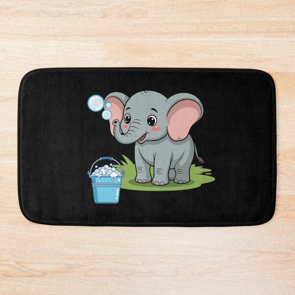 Item preview, Cute Elephant Bubble Bath Funny Animal designed and sold by CREATIVE HIVE.