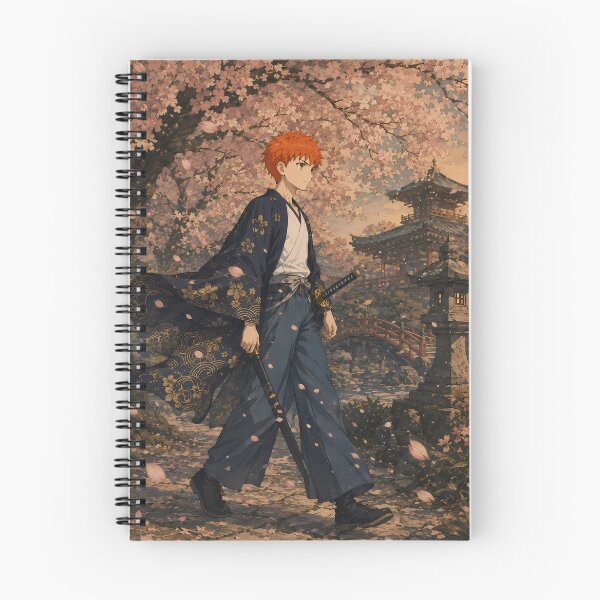 Item preview, Shirou Emiya Fate Stay Night Sakura Temple Stroll designed and sold by mildaclairmo.