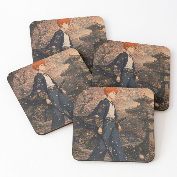 Item preview, Shirou Emiya Fate Stay Night Sakura Temple Stroll designed and sold by mildaclairmo.