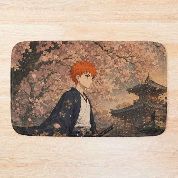 Item preview, Shirou Emiya Fate Stay Night Sakura Temple Stroll designed and sold by mildaclairmo.