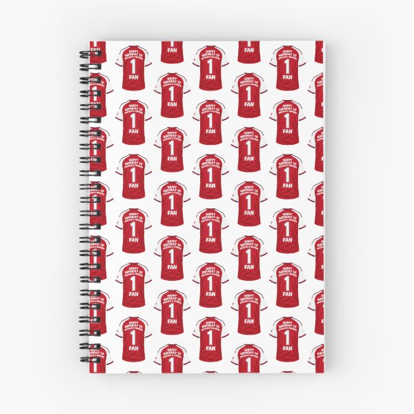 Item preview, Arsenal Number One Fan Football Birthday Design designed and sold by The Home Of Pink Peach.