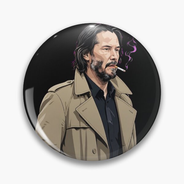 Item preview, Detective In Beige Trench Coat With Cigarillo designed and sold by Surviving Monday Club.