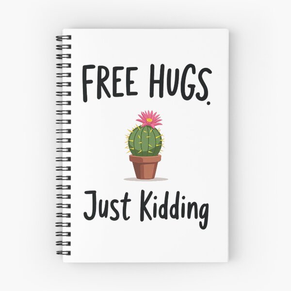 Item preview, Cactus offering free hugs and taking it back right away designed and sold by Prints by Mat.