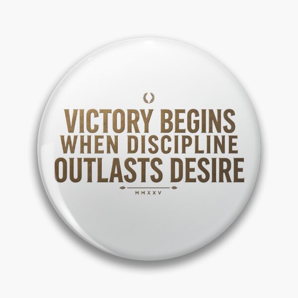 Item preview, Discipline Outlasts Desire Stoic Warrior designed and sold by syotos-ai.