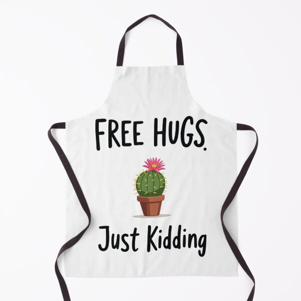 Item preview, Cactus offering free hugs and taking it back right away designed and sold by Prints by Mat.