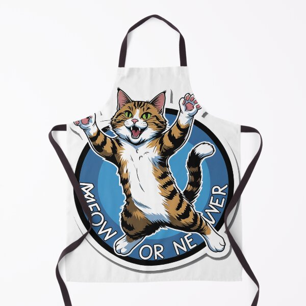 Item preview, Meow or Never Cute Funny Cat Design | Cat Lover Gift designed and sold by decimalades.