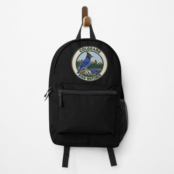 Item preview, Colorado Bird Watcher – Steller’s Jay Mountain Patch designed and sold by The-Drip-Studio.