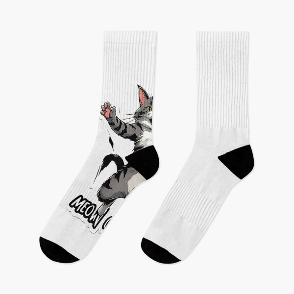 Item preview, Meow or Never Cat Pun | Funny Cat Lover T-Shirt designed and sold by decimalades.
